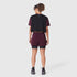 W082. SUPIMA® Ice-Skin™ Reversible Crop Tee - Merlot/Black