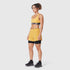 W083. LYCRA® ADAPTIV Racerback Sports Bra - Amber