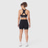 W083. LYCRA® ADAPTIV Racerback Sports Bra - Black