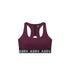 W083. LYCRA® ADAPTIV Racerback Sports Bra - Merlot