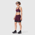 W083. LYCRA® ADAPTIV Racerback Sports Bra - Merlot