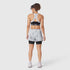 W083. LYCRA® ADAPTIV Racerback Sports Bra - Sedona Snow Camo
