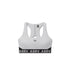 W083. LYCRA® ADAPTIV Racerback Sports Bra - Slate Grey