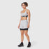 W083. LYCRA® ADAPTIV Racerback Sports Bra - Slate Grey