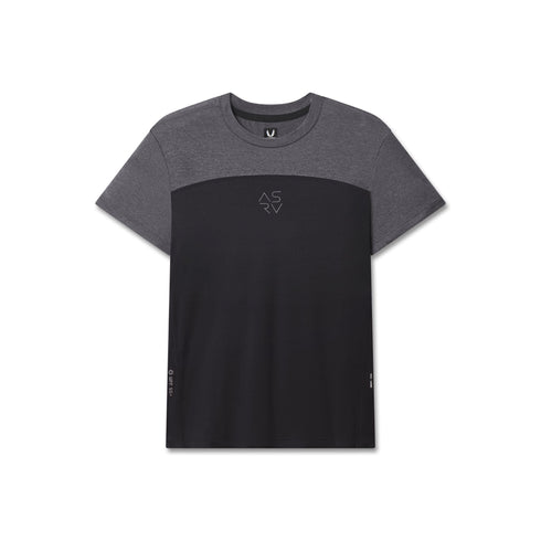 W086. AEROSILVER® UPF50+ Run Tee - Black