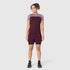 W086. AEROSILVER® UPF50+ Run Tee - Merlot
