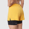W087. Aerotex™ Side Split Liner Short - Amber