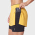 W087. Aerotex™ Side Split Liner Short - Amber