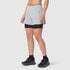 W087. Aerotex™ Side Split Liner Short - Slate Grey