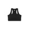 W096. LYCRA® ADAPTIV Racerback Sports Bra - Black