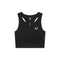 W097. LYCRA® ADAPTIV Seamless Zip Bra - Black