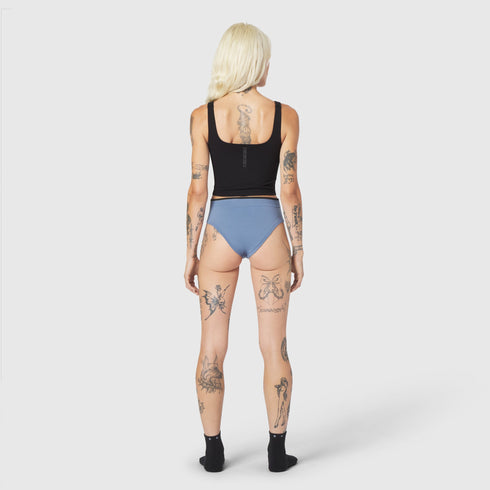W098. LYCRA® ADAPTIV Seamless Underwear - Slate Blue