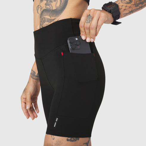 W099. LYCRA® ADAPTIV Hybrid Bike Short - Black