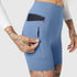W099. LYCRA® ADAPTIV Hybrid Bike Short - Slate Blue