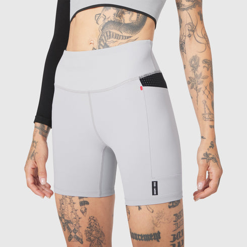 W099. LYCRA® ADAPTIV Hybrid Bike Short - Slate Grey
