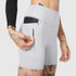 W099. LYCRA® ADAPTIV Hybrid Bike Short - Slate Grey