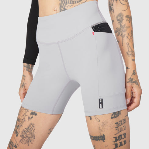 W099. LYCRA® ADAPTIV Hybrid Bike Short - Slate Grey