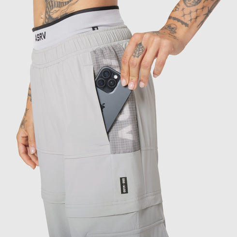 W100. 2-in-1 Convertible Pant - Slate Grey