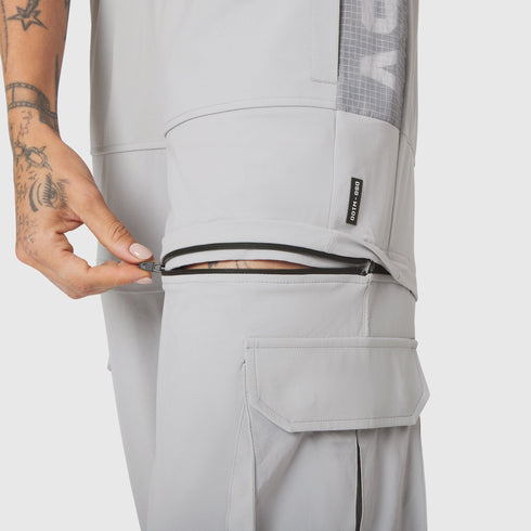 W100. 2-in-1 Convertible Pant - Slate Grey