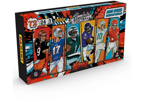 2025 Panini Absolute Football Countdown Calendar Box