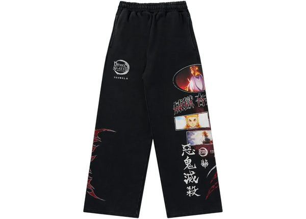 YoungLA x Demon Slayer: Kimetsu no Yaiba Sweatpant Kyojyuro Rengoku