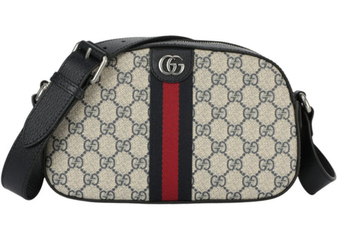 Gucci Ophidia Small Shoulder Bag Beige/Blue