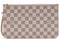 Louis Vuitton Pochette Damier Azur MM/GM Rose Ballerine Lining