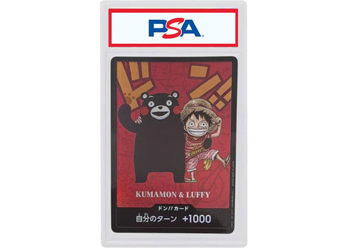 Kumamon & Luffy 2026 One Piece One Piece Card Game Premium Card Collection Kumamoto Special DON!! Card (Japanese) (PSA Graded)