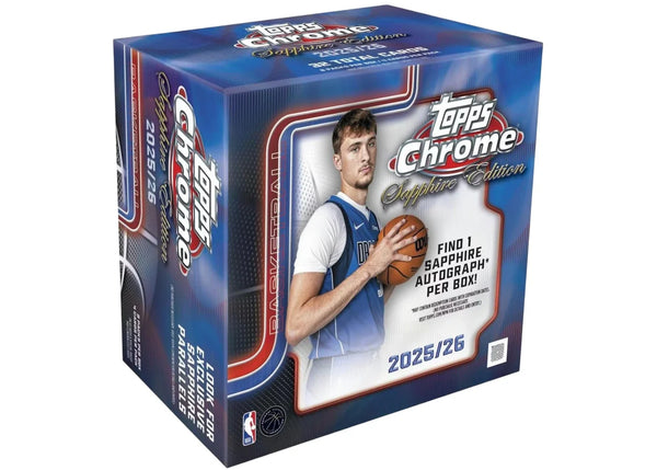 2025-26 Topps Chrome Sapphire Edition Basketball Hobby Box