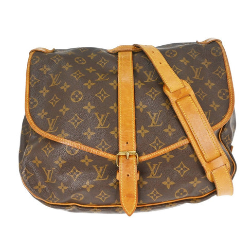 Saumur Handbag Monogram Canvas 35