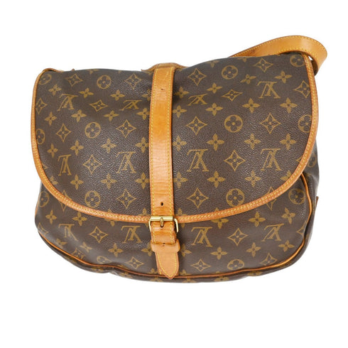 Saumur Handbag Monogram Canvas 35