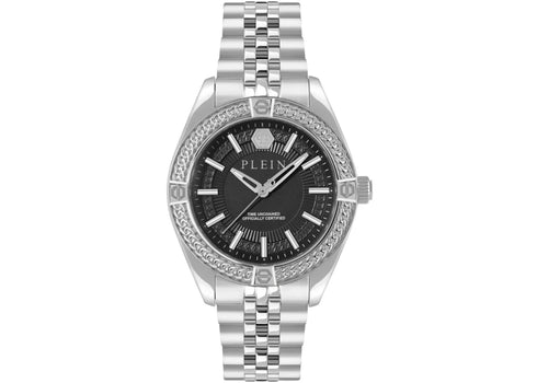 Philipp Plein Plein Icon Chain PWZFA0125 (Black Guilloche)