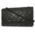 So Black Classic Double Flap Bag Quilted Lambskin Medium