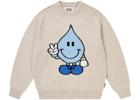 Palace x World Industries Knit Off White