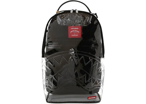 Sprayground Shark Central Clear Backpack Clear