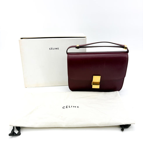 Classic Box Bag Smooth Leather Medium