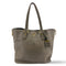 Side Zip Shopper Tote Vitello Daino Large