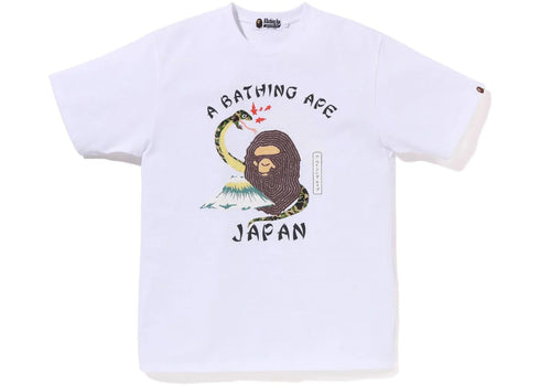BAPE Japanese Culture Tee White