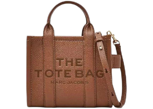 Marc Jacobs The Leather Crossbody Tote Bag Argan Oil
