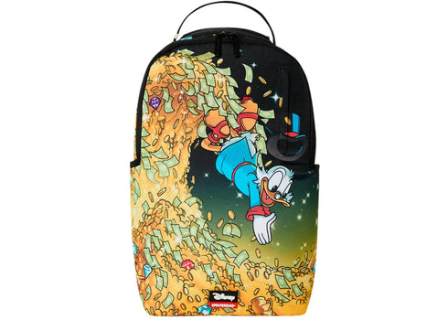 Sprayground Scrooge Mcduck Official Collab Money Rider Backpack Multicolor