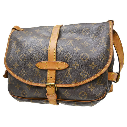Saumur Handbag Monogram Canvas 30