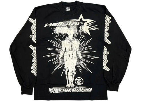 Hellstar Overseas Inner Star L/S T-shirt Black