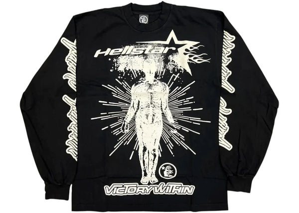 Hellstar Overseas Inner Star L/S T-shirt Black