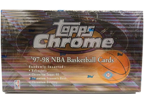 1997-98 Topps Chrome Basketball Hobby Box