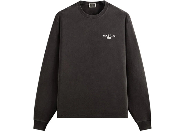 Kith x The Matrix Red Pill Blue Pill Long Sleeve Tee Black