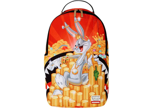 Sprayground Looney Tunes Bugs Billionaire DLXR Backpack Multicolor