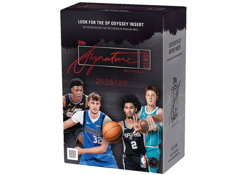 2025-26 Topps Signature Class Basketball Value Box