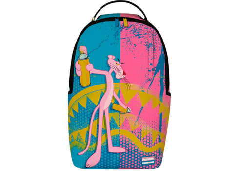 Sprayground Pink Panther Art Heist Backpack Multicolor