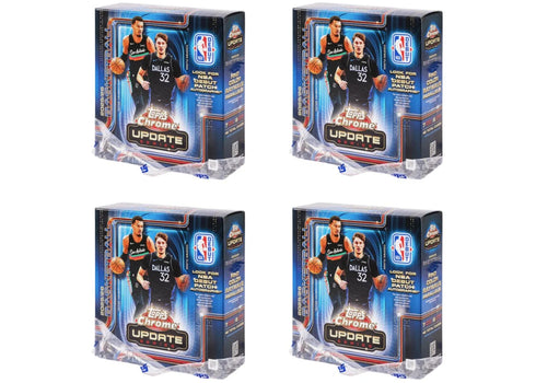 2025-26 Topps Chrome Updates Basketball Mega Box (Without Seal) 4x Lot