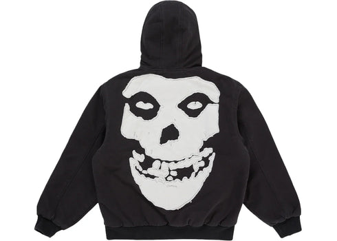 Supreme The Misfits Hooded Work Jacket Black